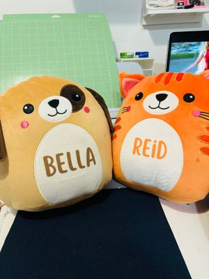 Personalised Mumbles squishy teddy