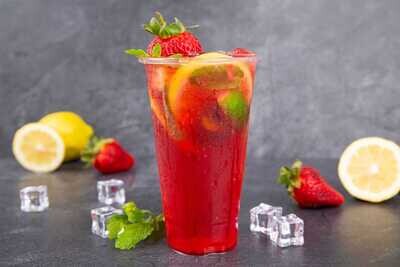 Fresh strawberry Juice