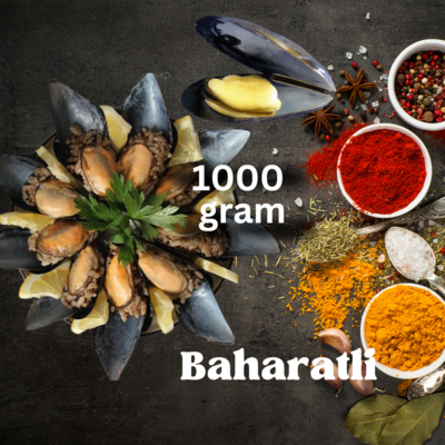 Turkish stuffed Mussels /Midye Dolma/ 1000 gram/  BAHARATLI  Flavour ( Blue)
