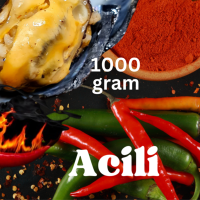 Turkish stuffed mussels Midye Dolma  ACILI  Flavour Spicy  (1 kg/RED)
