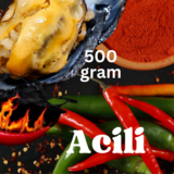 Turkish stuffed mussels Midye Dolma  ACILI  Flavour Spicy  (500 gram /RED)