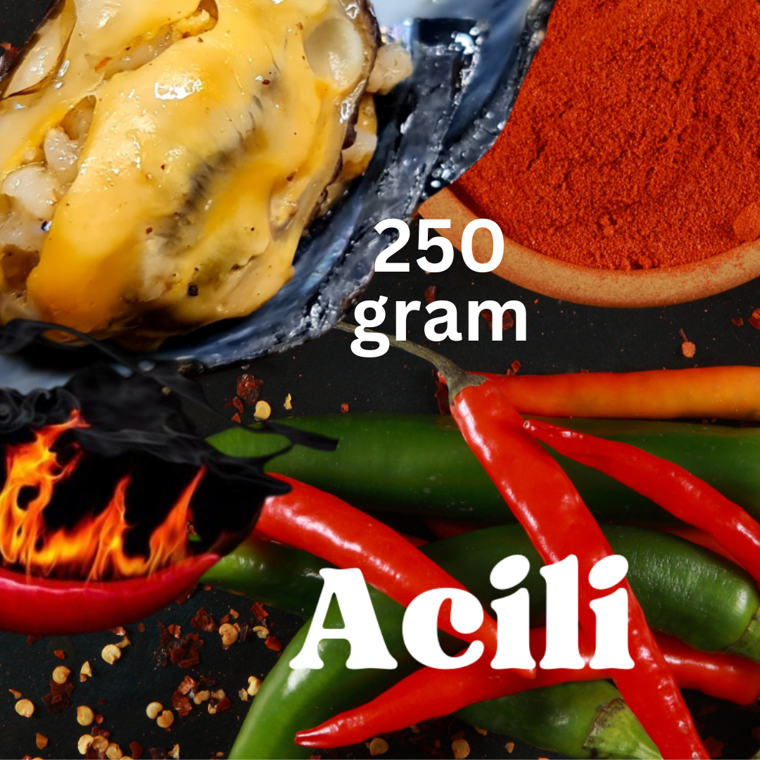 Turkish stuffed mussels Midye Dolma  ACILI  Flavour Spicy  (250 gram /RED)