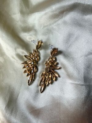 Golden earrings