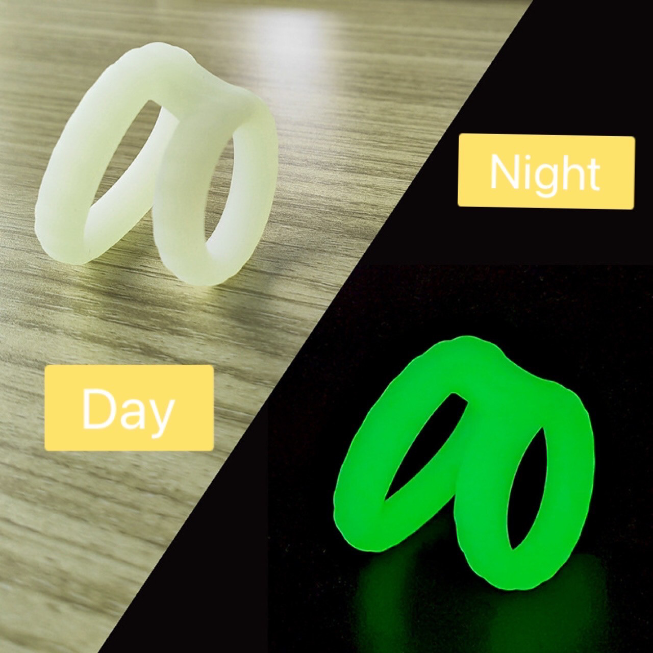 Cock Ring Luminous (Double Rings)