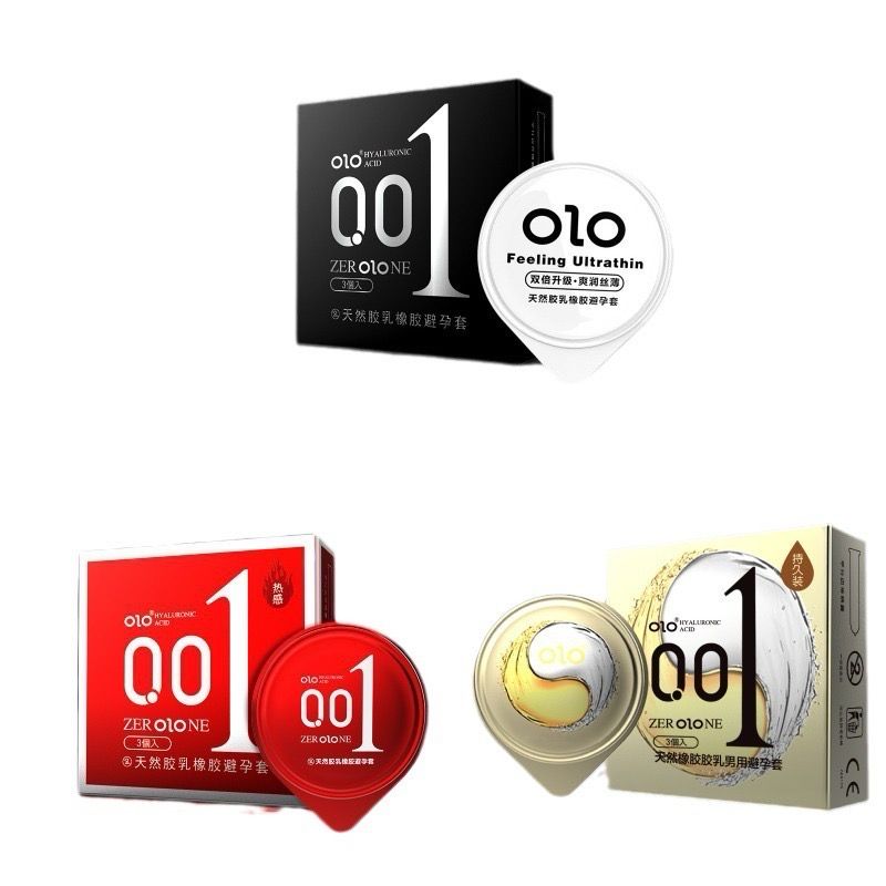 001 Condom 1 Box (3pcs)