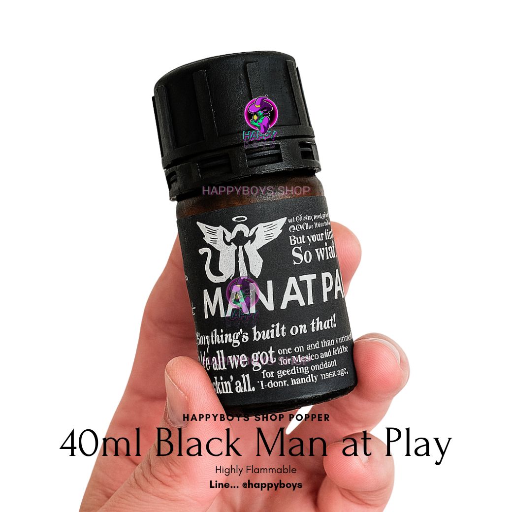 40ml Men At Play Black