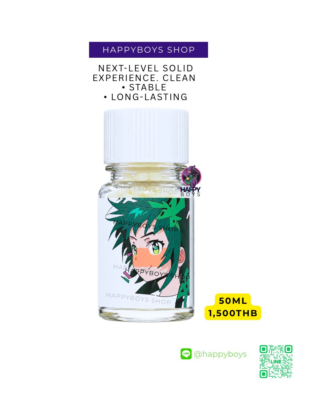 50ml HELIO- 5 Solid ป๊อปเปอร์แบบเม็ด 50มิล New Design
