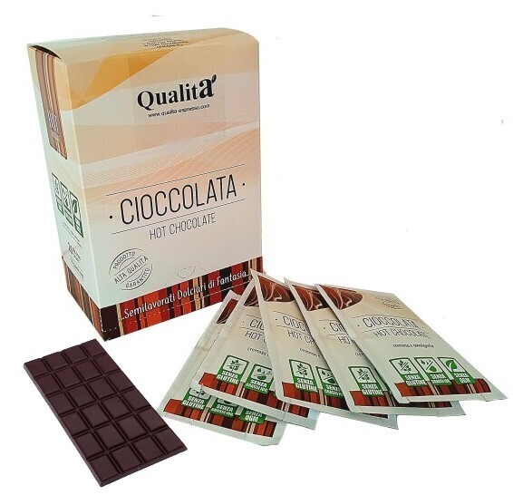 Chocolat chaud italien Fondant (Boîte de 25 sachets)
