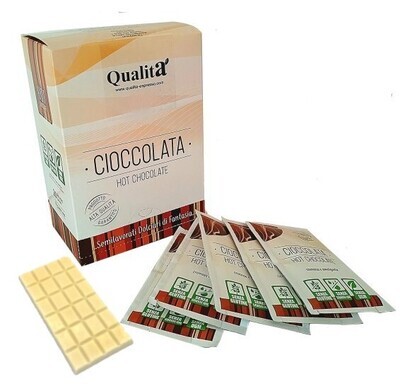 Chocolat blanc chaud italien (Boîte de 25 sachets)