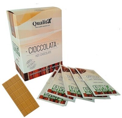 Chocolat chaud italien Saveur Caramel (Boîte de 25 sachets)