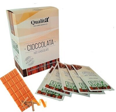 Chocolat chaud italien Orange-Cannelle (Boîte de 25 sachets)