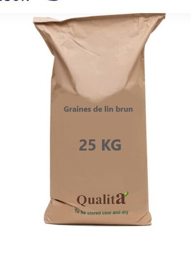 Graines de lin brun (sac de 25kg)