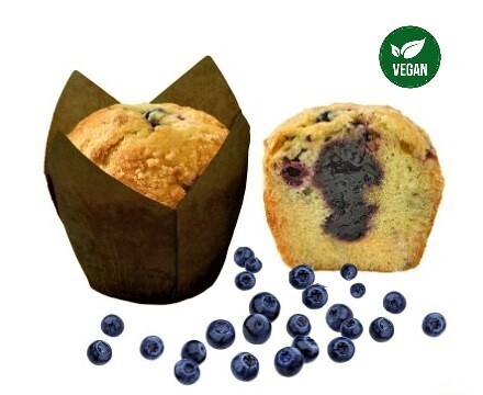 MUFFINS VEGAN aux FRUITS ROUGES. 30 pièces