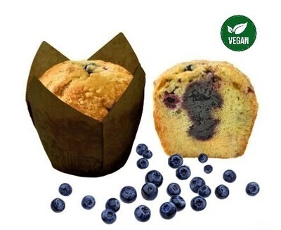 Muffins aux fruits rouges (🌱 Vegan) - Carton de 30 pièces