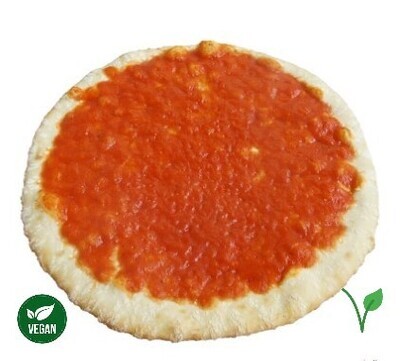 Pizzas Rondes Tomatées (🌱 Vegan) - 24 pièces