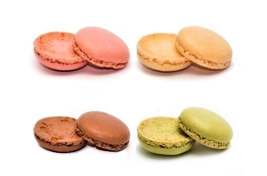 Biscuits pour macarons non fourrés (à garnir) - 160 unités