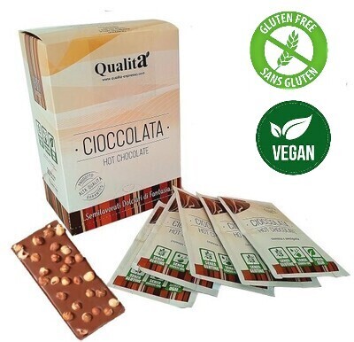 Chocolat chaud italien à la Noisette (Boîte de 25 sachets)