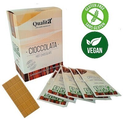 Chocolat chaud italien Saveur Caramel (Boîte de 25 sachets)