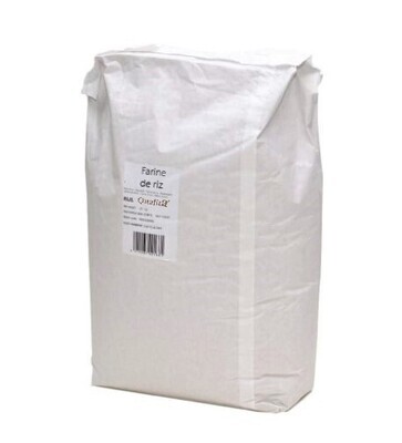 Farine de riz - Fleurage blanc (sac de 25kg)