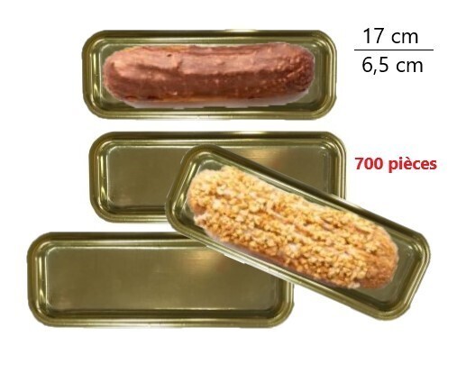 Plateaux de présentation pour éclairs (Lot de 700 unités)