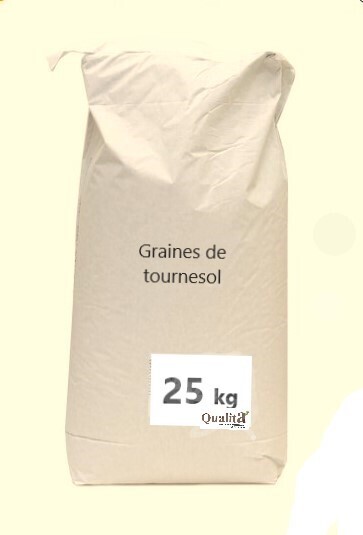 Graines de tournesol décortiquées (Sac de 25kg)
