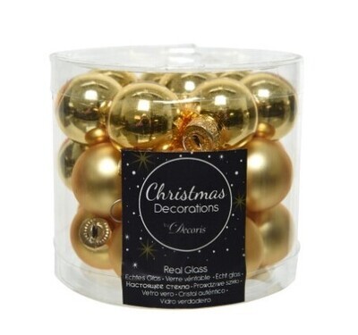 BOULES DE NOEL DOREE. 240 boules