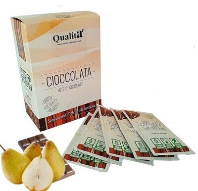 Chocolat chaud italien à la Poire (Boîte de 25 sachets)