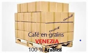 Café en grains VENEZIA 100 % Arabica. 140 kg