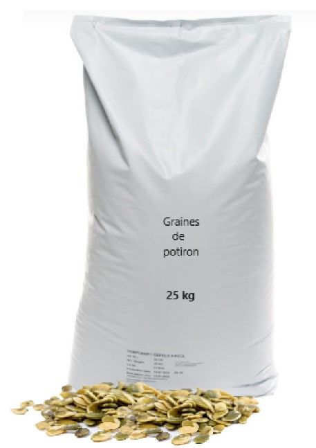 Graines de potiron Catégorie A (sac de 25 kg)