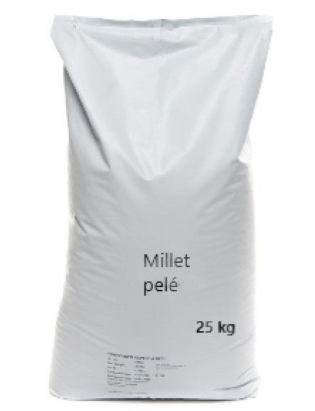 Graines de millet pelé (sac de 25kg)