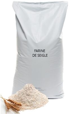 Farine de seigle (sac de 25kg)