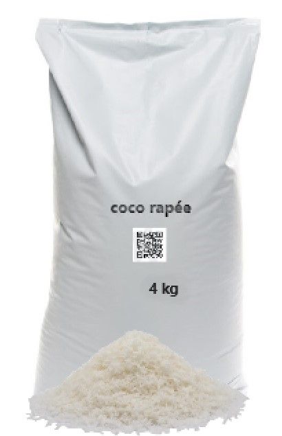 Noix de coco râpée (sachet de 25kg)