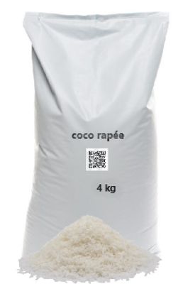 Noix de coco râpée (sachet de 4kg)