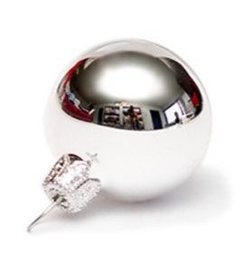 BOULES DE NOEL  ARGENT. 240 boules
