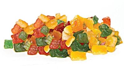 Cubes de fruits confits (Sachet de 5kg)