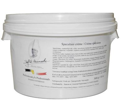 Crème de Spéculoos (6 seaux de 3kg)