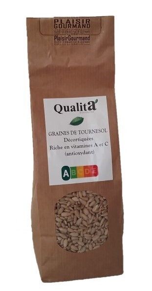 Graines de tournesol décortiquées. 250 gr.