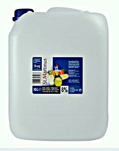 Vinaigre blanc à 8 %. 10 litres.