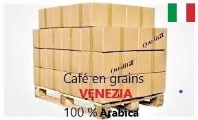 Café grains VENEZIA 100 % Arabica. 140 kg