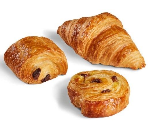 Viennoiserie mini (assortiment). 135 pièces