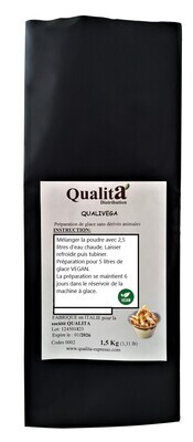 Sundae (Glace Vegan 🌱) Sans gluten - Halal. Saveur Vanille (Lot de 10 sachets)