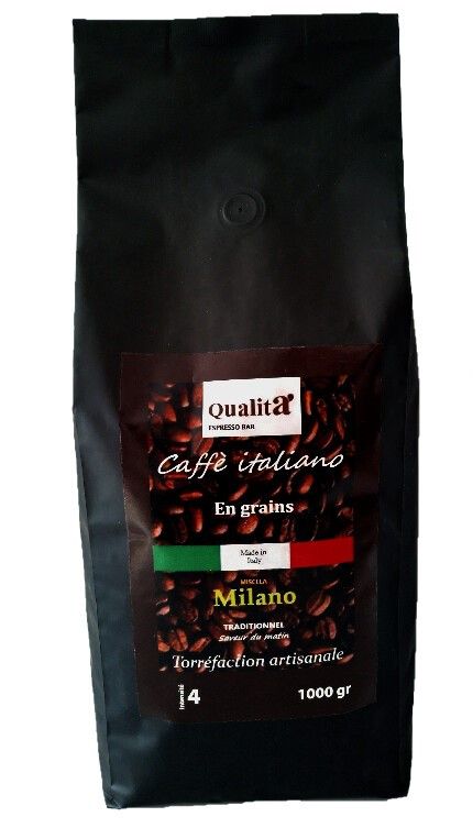 Café grains MILANO 50 % Arabica 50 % Robusta | 1 kg