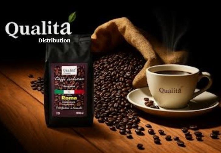 Café grains crémeux ROMA .1 kg. Intensité 6 (intermédiaire)