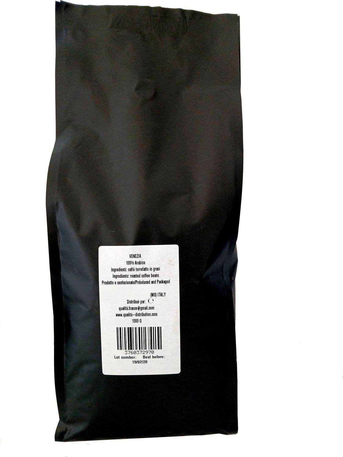 Café grains VENEZIA 100 % Arabica (10 kg)