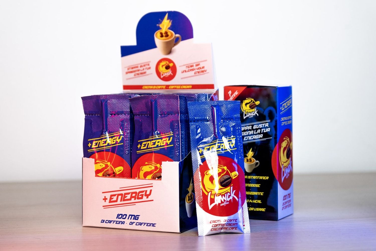 Concentré ENERGIE de café italien | 24 sachets.