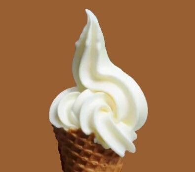 Glace végan à l'italienne ou Sundae - Saveur Vanille. 5 litres