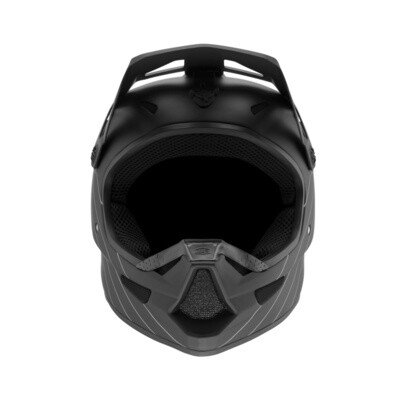100% STATUS Helmet-Black-MD