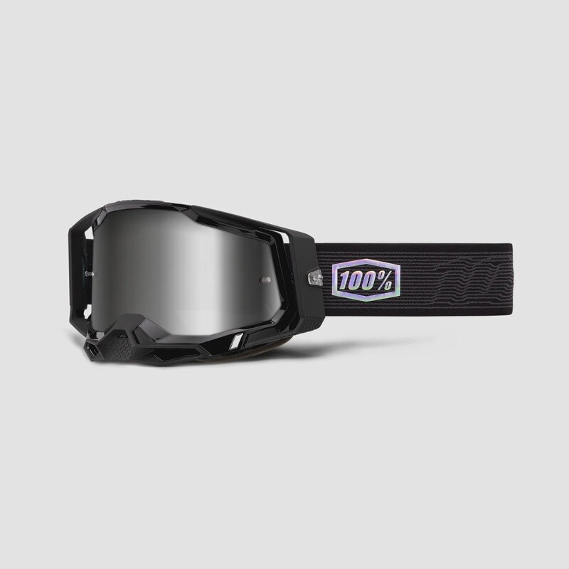 100% RACECRAFT 2 GOGGLE TOPO - MIRROR SILVER