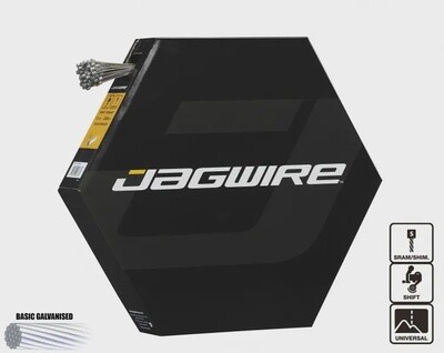Jagwire Basics Shift Inner Cable Galvanised 2300mm SRAM/Shimano Workshop Filebox (X100)