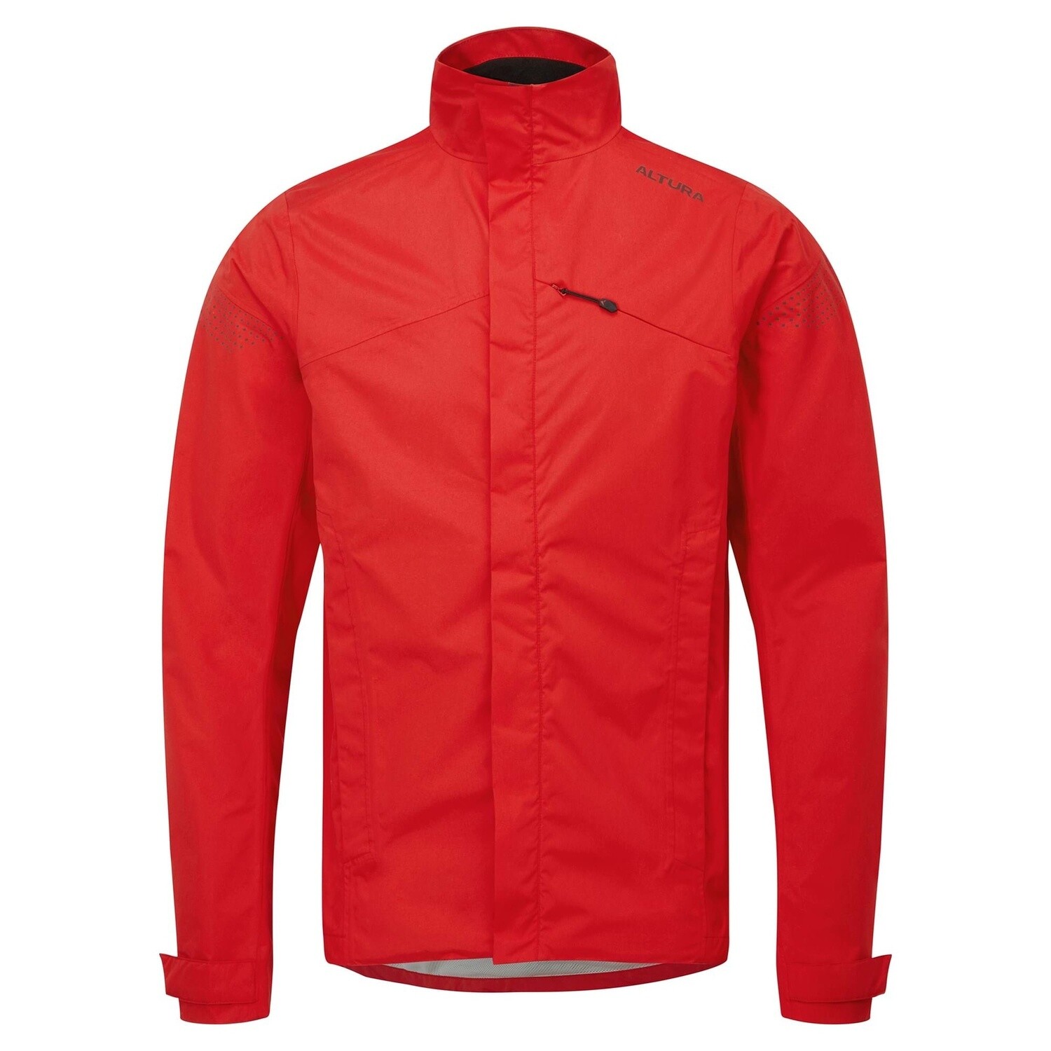 Nevis Waterproof Jacket, Colour: Red, Size: S